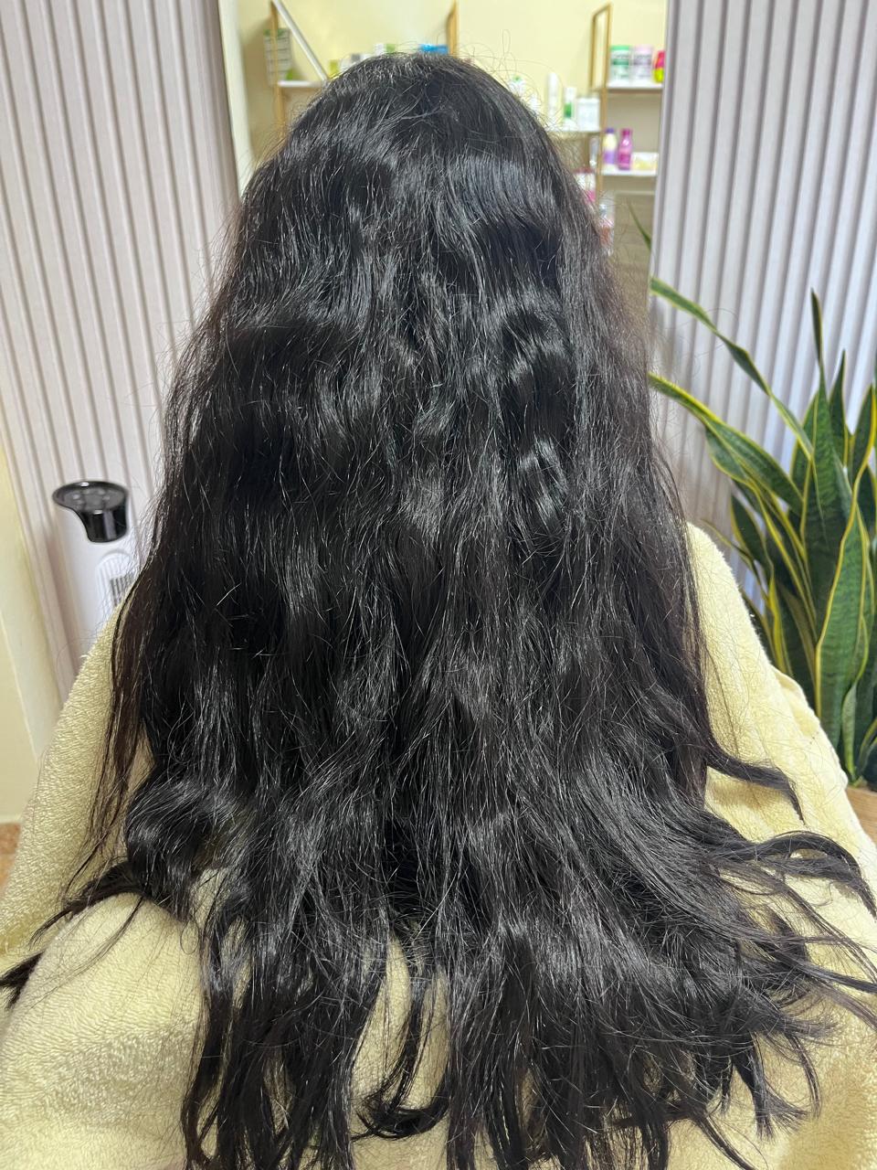 Alisado Premium — antes